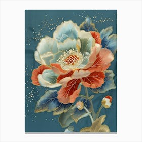 Chinese Flower Canvas Print