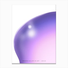 Gradient Purple 2 Canvas Print