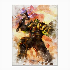 Thrall World Of Warcraft 1 Canvas Print