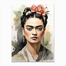Frida Kahlo 17 Canvas Print