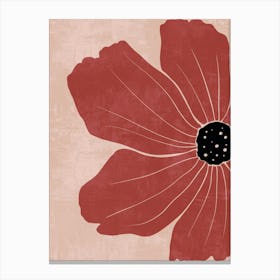 Red Flower Canvas Print Canvas Print