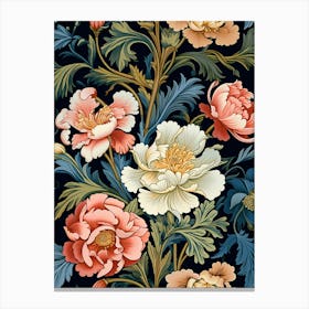 Floral Wallpaper 307 Canvas Print