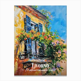 Mediterranean Views Livorno 4 Canvas Print