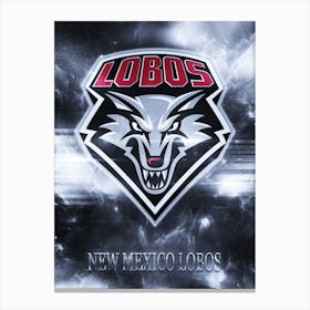 New Mexico Lobos Canvas Print