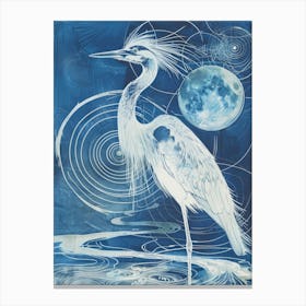 Blue Heron 18 Canvas Print