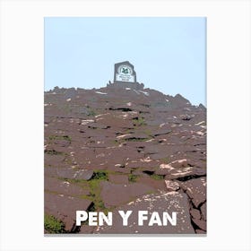 Pen Y Fan, UK, Brecon Beacons, Wales, Nature, Climbing, Wall Print, Canvas Print