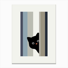 Hello Cat II Canvas Print