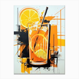 Orange Juice Canvas Print