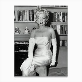 Marilyn Monroe Vintage Canvas Print