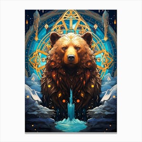 Bear Art 2 Canvas Print