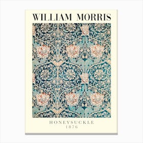 William Morris Honeysuckle Canvas Print