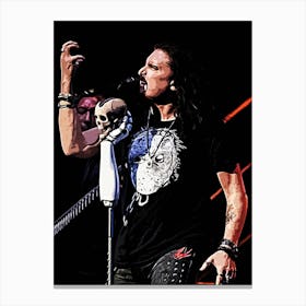 james labrie dream theater metal band music 10 Canvas Print
