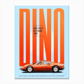 Ferrari Dino 246 GT Canvas Print