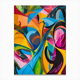 Abstract Painting 258 Canvas Print