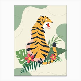 Tiger art Canvas Print