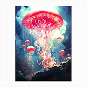 Jellyfish Canvas Print