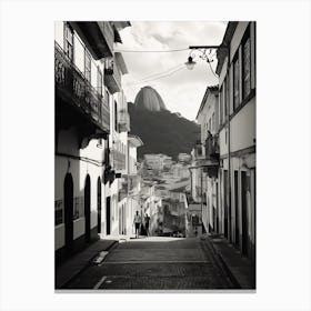 Rio De Janeiro, Black And White Analogue Photograph 2 Canvas Print