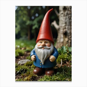 Garden Gnome Canvas Print