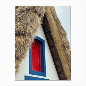 Thatched Roof Canvas Print