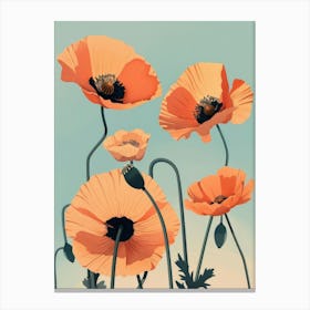 Poppies 36 Canvas Print