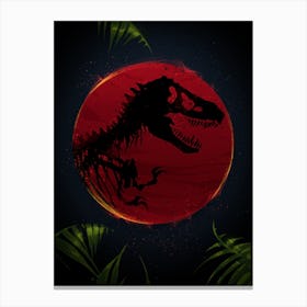 Jurassic Park II Canvas Print