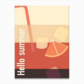 Hello Summer 7 Canvas Print