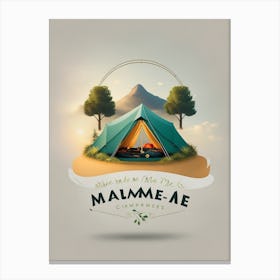 Default Make Me Logo For Ecommerce Site Tent Nature Outdoor Ca 1 2b4d619c 3d71 4f30 B43d B7b66856aee5 1 Canvas Print