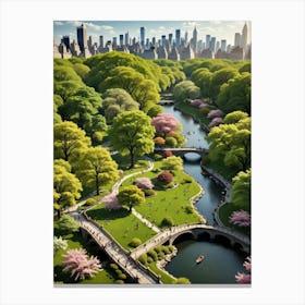 Central Park 2 Canvas Print