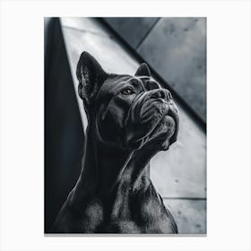 French Bulldog.Generated AI. Wall Art Print Canvas Print