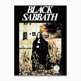 Black Sabbath 9 Canvas Print