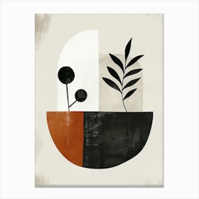 Banjul Stone Park Bauhaus Minimalist Canvas Print