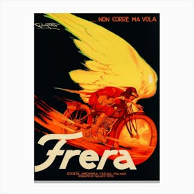 1929 Frera Motorcycles - Milano Italy Canvas Print