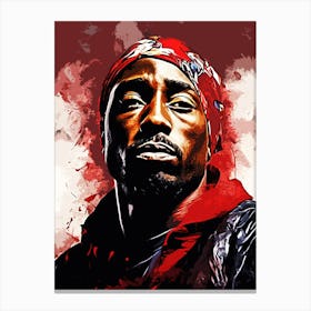 Tupac 1 Canvas Print