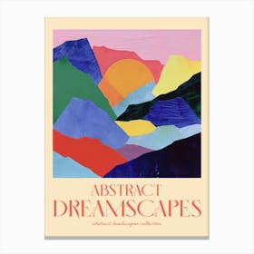 Abstract Dreamscapes Landscape Collection 78 Canvas Print