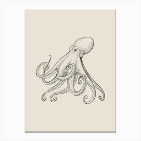 Octopus Canvas Print