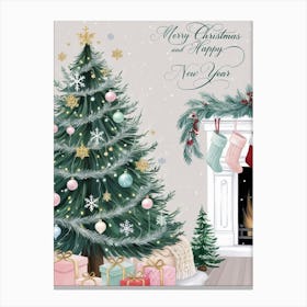 Christmas Tree 20 Canvas Print