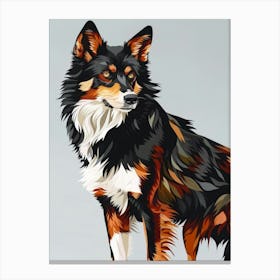 Australian Shepherd Dog Canvas Print