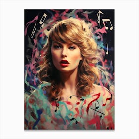 Taylor Swift (2) Canvas Print