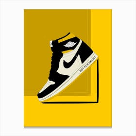 Air Jordan 1 Retro not for sale Canvas Print