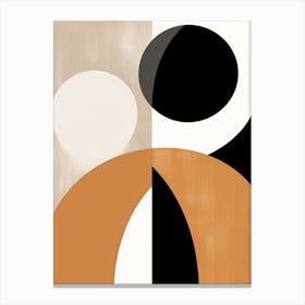 Bauhaus Brilliance: Abstract Geometries Canvas Print