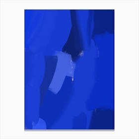 Blue Art 334 Canvas Print