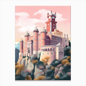 The Pena Palace Sintra Portugal Canvas Print