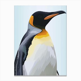 Emperor Penguin Fernandina Island Minimalist Illustration Illustration Vector 424f3ee7 Edba 4e16 98ab 278638ce9c90 1 Canvas Print