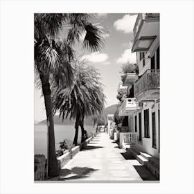 Bodrum, Turkey, Photography In Black And White 4 Canvas Print