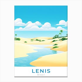 Brazil Lenis Travel Canvas Print