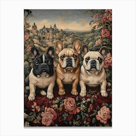 French Bulldog Tapestry 1 Canvas Print