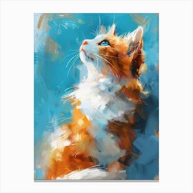 Orange Tabby Cat 13 Canvas Print