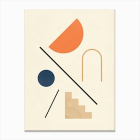 Geometric architectural shapes 13 Canvas Print