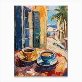 Bari Espresso Made In Italy 4 Canvas Print