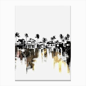 Palm Trees Canvas Print 1 Canvas Print